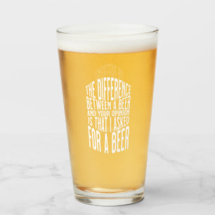 Copo De Pint Nome Personalizado Engraçado Vidro de Cerveja Mode