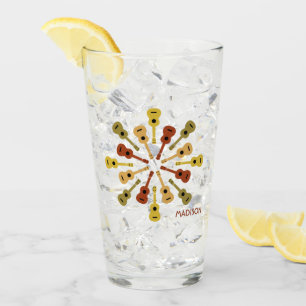 Copo De Pint Nome personalizado UKULELE