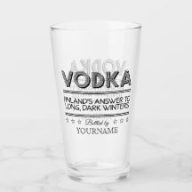 Nome personalizado VODKA