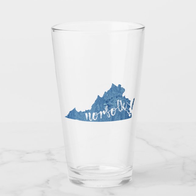 Copo De Pint Norfolk Virginia Wood Grain (Frente)
