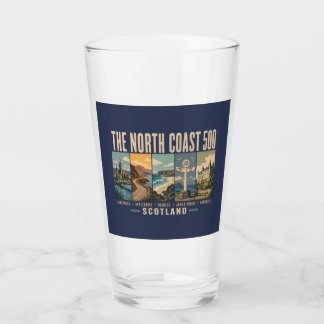 Copo De Pint North Coast 500 Scotland Landmarks Illustration