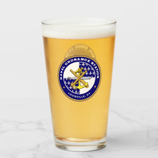 Copo De Pint NOSL Overhaul Battleship Program Tumbler (Traseira (Preenchido))