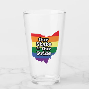 Copo De Pint Nosso Estado de Orgulho Ohio