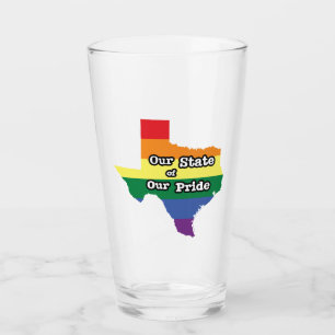 Copo De Pint Nosso Estado de Orgulho Texas