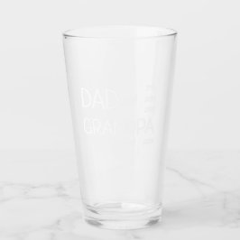 Copo De Pint Novo avô personalizado