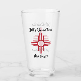 Copo De Pint Novo México Nome Personalizado Zia Sun Símbolo Cer