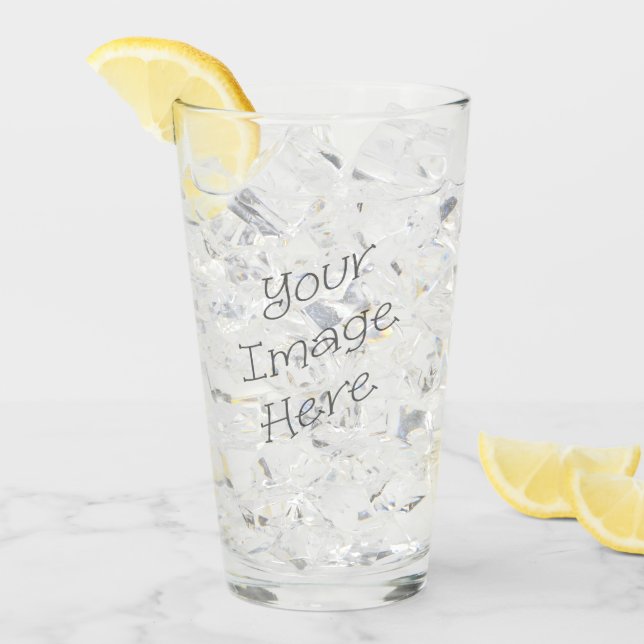 Copo De Pint Novos itens personalizáveis (Gelo frontal)