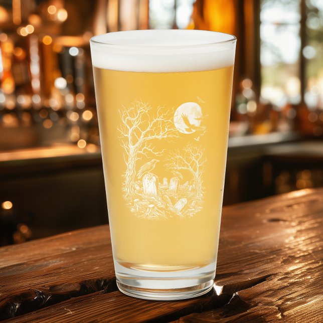 Copo De Pint Nunca mais Cemitério (Criador carregado)