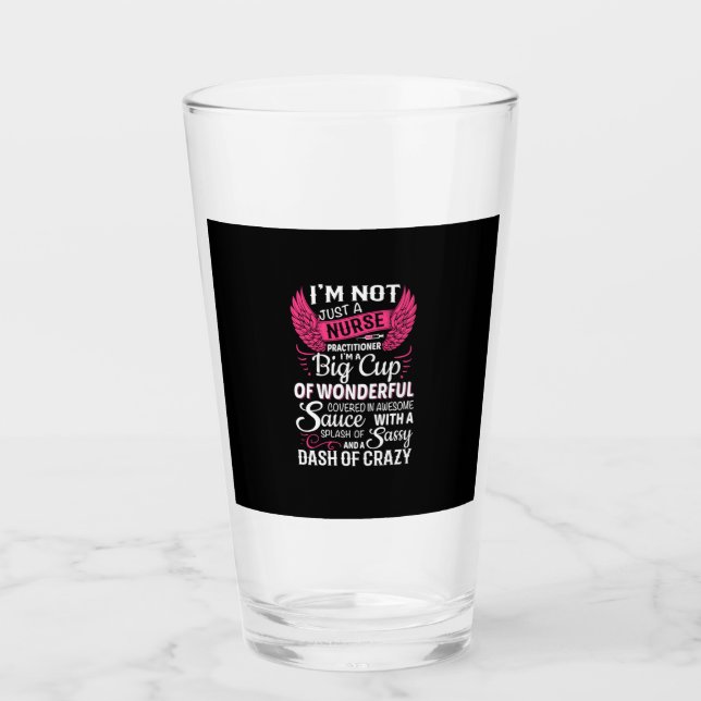 Copo De Pint Nurse Gift | I Am Not Just A Nurse (Frente)