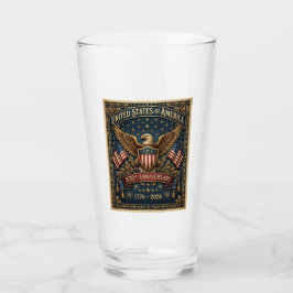 Copo De Pint O 250º da América Versão 1