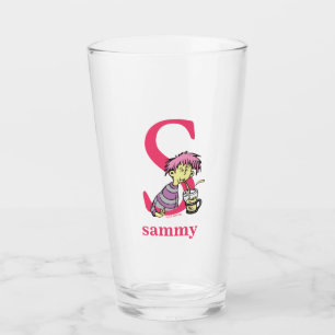 Copo De Pint O ABC do Dr. Seuss: Letra S - Rosa Adicione seu