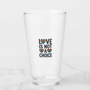 Copo De Pint O Amor Não é uma Escolha Camiseta Vintage Orgulho 