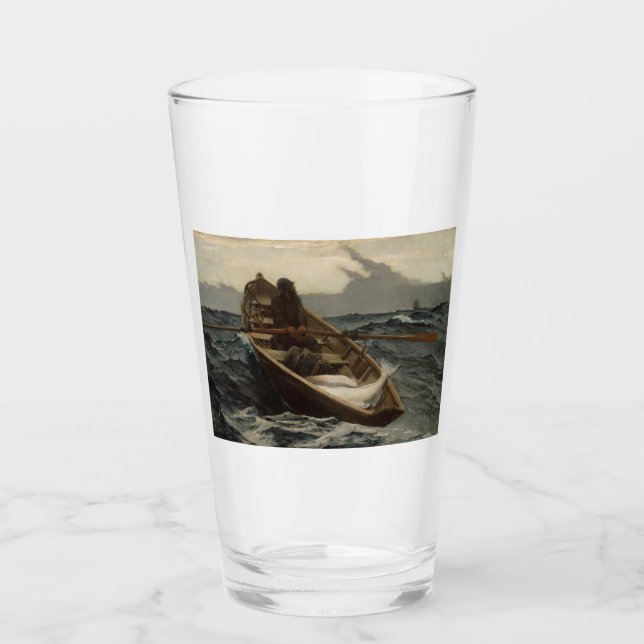 Copo De Pint O aviso de voo (por Winslow Homer) (Frente)