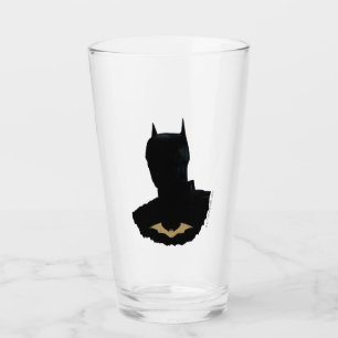 Copo De Pint O Batman Com O Símbolo De Bat Do Ouro