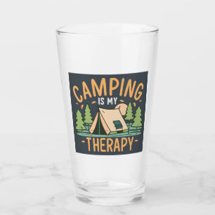 Copo De Pint O Camping É Minha Terapia