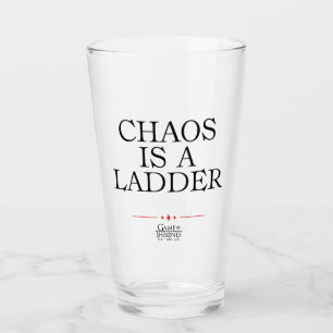 Copo De Pint O Caos É Uma Escada