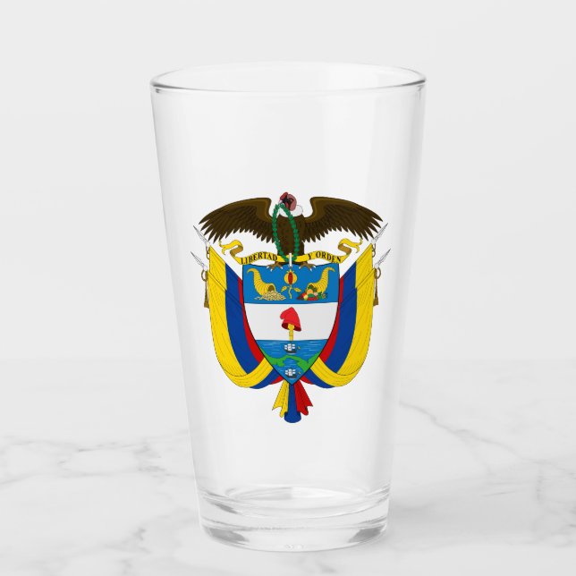 Copo De Pint O casaco de armas da Colômbia (Frente)