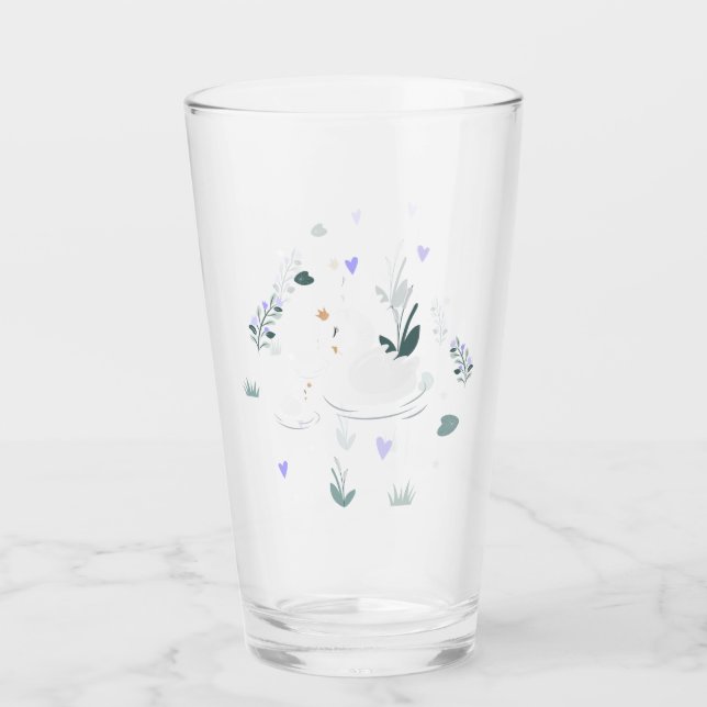 Copo De Pint O Cisne Coroado (Frente)
