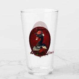 Copo De Pint O cisne negro, simbolizando criatividade 