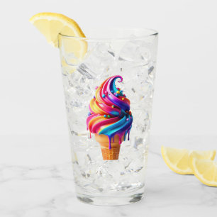 Copo De Pint O clássico vibrante cone de sorvete da SlipperyJoe