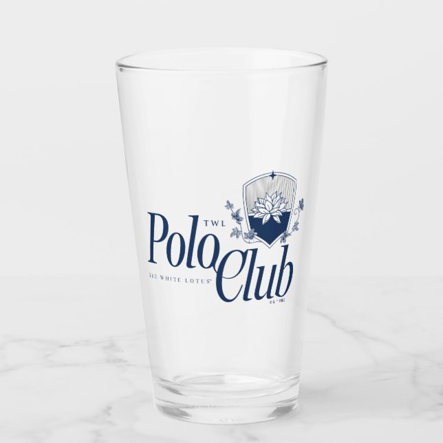 Copo De Pint O Clube White Lotus Polo (Frente)