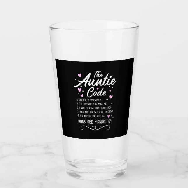 Copo De Pint O Código da tia (Frente)