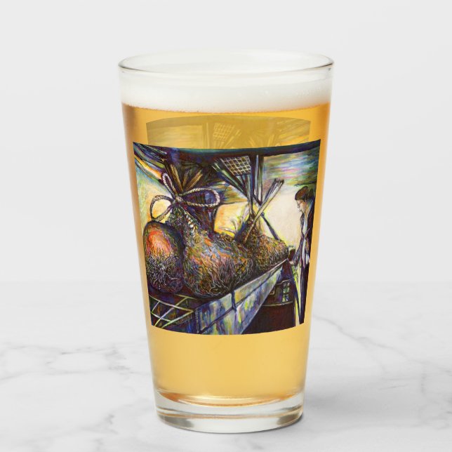 Copo De Pint O destino da vida ferida (Frente (Preenchido))