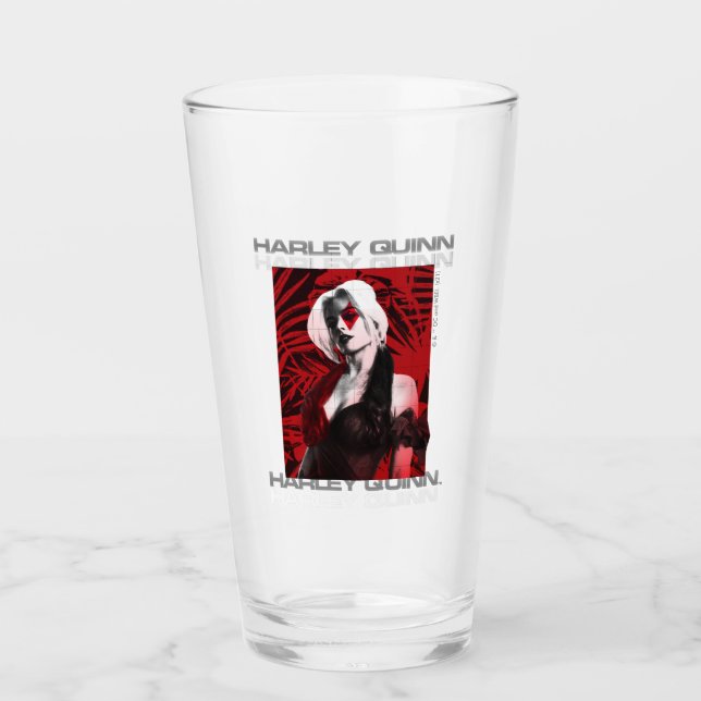 Copo De Pint O Esquadrão Suicida | Harley Quinn Red Fern Retrat (Frente)