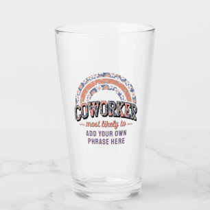 Copo De Pint O Funny Coworker Oferece Mais Probabilidade De: PE