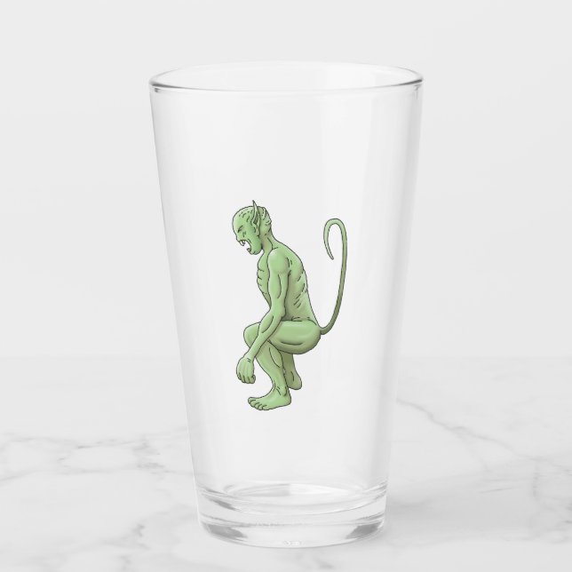Copo De Pint O Grande Duende Verde (Frente)