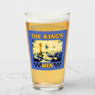 Copo De Pint O Jogador de Xadrez do Rei