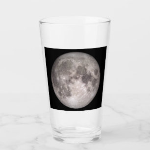 Copo De Pint O Lado Próximo da Lua (Paisagem Lunar)