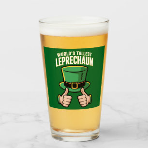 Copo De Pint O Leprechaun Mais Alto do Mundo Humor Irlandês Eng