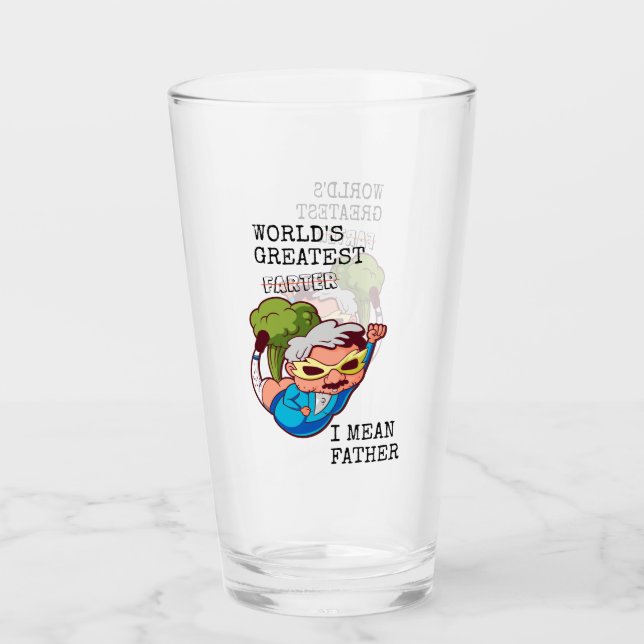 Copo De Pint O Maior Pé de Vento do Mundo Quer Dizer Pai (Frente)