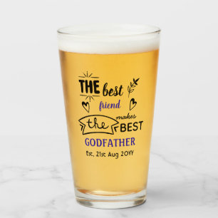 Copo De Pint O Melhor Amigo Faz O MELHOR PAI - Personalizado