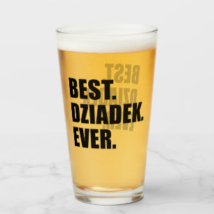 Copo De Pint O melhor Dziadek nunca
