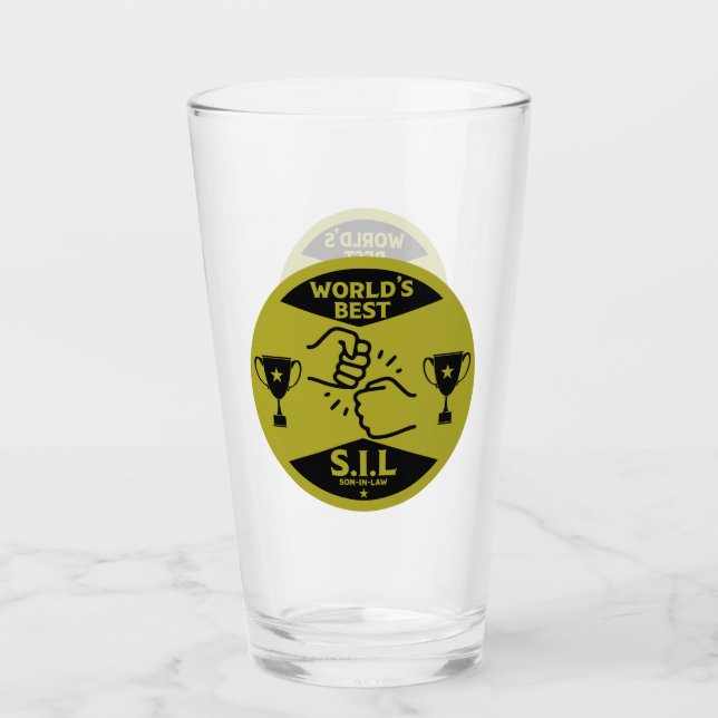 Copo De Pint O melhor genro do mundo (Frente)
