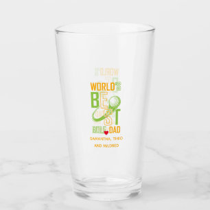 Copo De Pint O melhor Pai de golfe do mundo   Ofertas de Pai