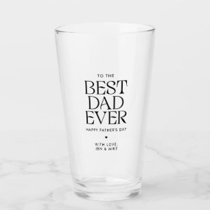 Copo De Pint O melhor Pai jamais moderno Dia de os pais mínimo