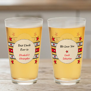 Copo De Pint O melhor tio que amamos você chama estrelas cerve