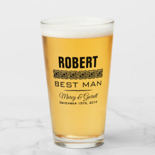 COPO DE PINT O MELHOR VIDRO DO TUMBLER DE FESTA DE CASAMENTO