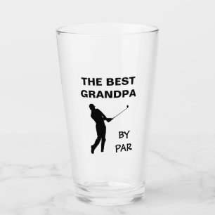 Copo De Pint O Melhor Vovô Do Par Golf O Vovô Golfer Pun