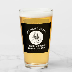 Copo De Pint O Meu Nome É Bob Bigfoot Encontraste-Te Cerveja