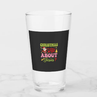 Copo De Pint O Natal é Tudo Sobre Jesus Retro