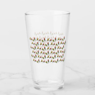 Copo De Pint O Orçamento do Natal Frenzy Glass