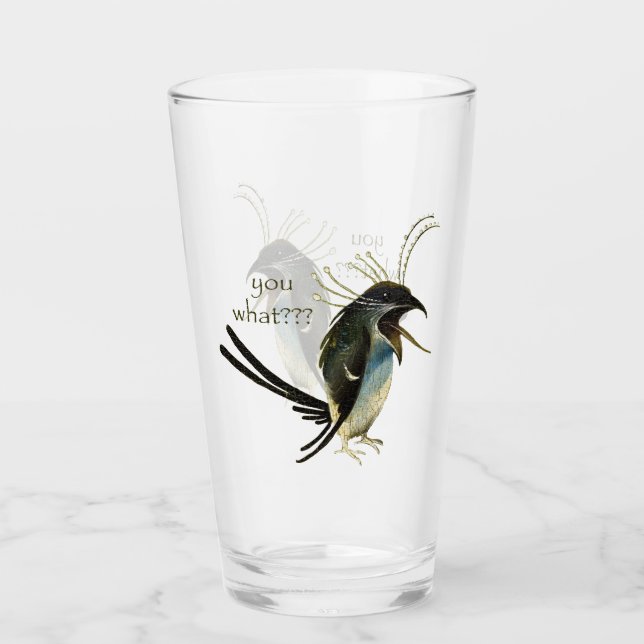 Copo De Pint O Pássaro de Hieronymus Bosch (Frente)