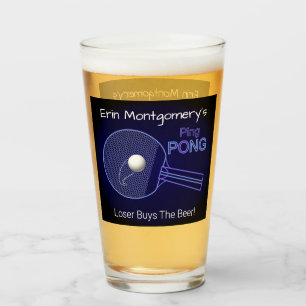 Copo De Pint O Perdedor Compra A Cerveja! Ping Pong - Cerveja d