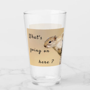 Copo De Pint O que está acontecendo aqui, foto de esquilo com 
