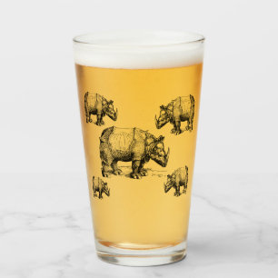 Copo De Pint O Rinoceronte