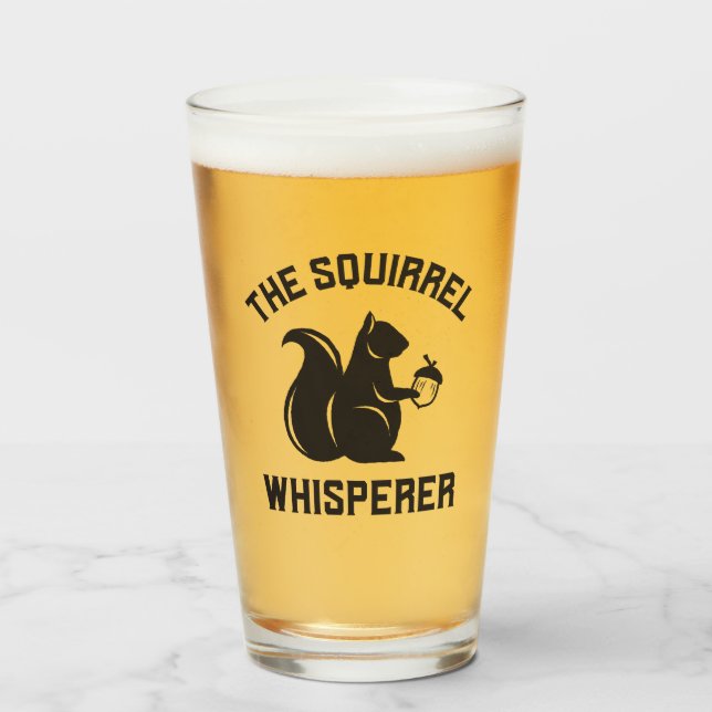 Copo De Pint O Sussuro de Esquilo | Squirrel Lover (Frente (Preenchido))